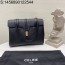 black frame 공장 셀린느 미디움 소프트 16 백 195543 32*24*15cm 블랙