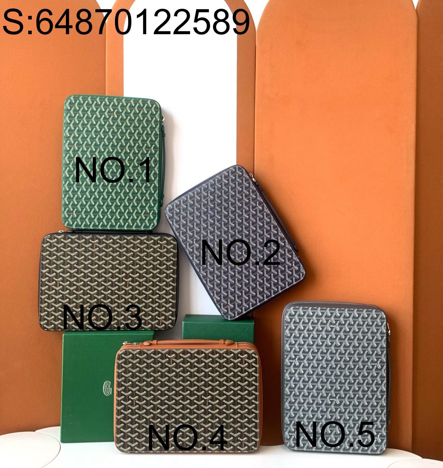 [리미티드] 고야드 A4 콤파뇽 유니버셜 34*24*4cm 5컬러