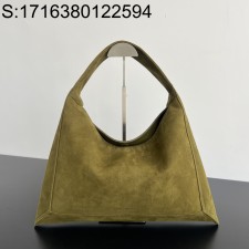 징 팩토리 보테가베네타 홉 스웨이드 백 라지 803977 46*21*10cm 올리브 