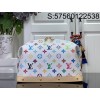 [88factory] 루이비통 X 무라카미 타카시 코스메틱 파우치 GM 멀티컬러 M13743 화이트 27*18*9cm 
