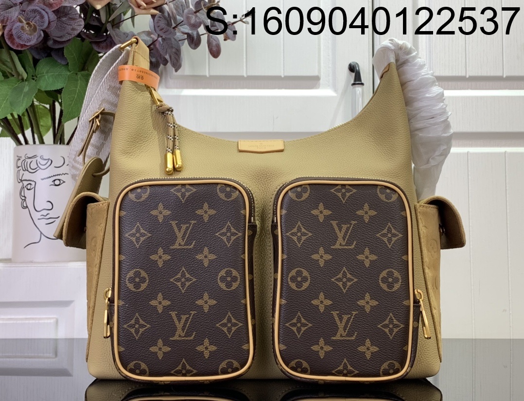 [88factory] 루이비통 호보 카고 베이지 M12697 27*19.7*34.5cm 