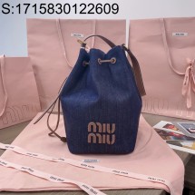 [JHL] 미우미우 데님 버킷백 5BE089 23*29*17cm 