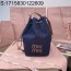 [JHL] 미우미우 데님 버킷백 5BE089 23*29*17cm 