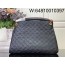 [88factory] 루이비통 앗치 숄더백 47*32*22cm M41066 미디엄 블랙 레드 LOUIS VUITTON