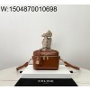 black frame 공장 셀린느 배니티 내츄럴 카프스킨 백 브라운 18*12*18cm 119463