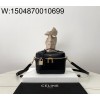 black frame 공장 셀린느 배니티 내츄럴 카프스킨 백 블랙 18*12*18cm 119463 