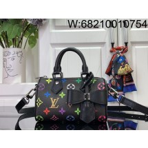 [88factory] 루이비통 X 무라카미 타카시 나노 스피디 멀티컬러 누아 16*11*9cm M13406 