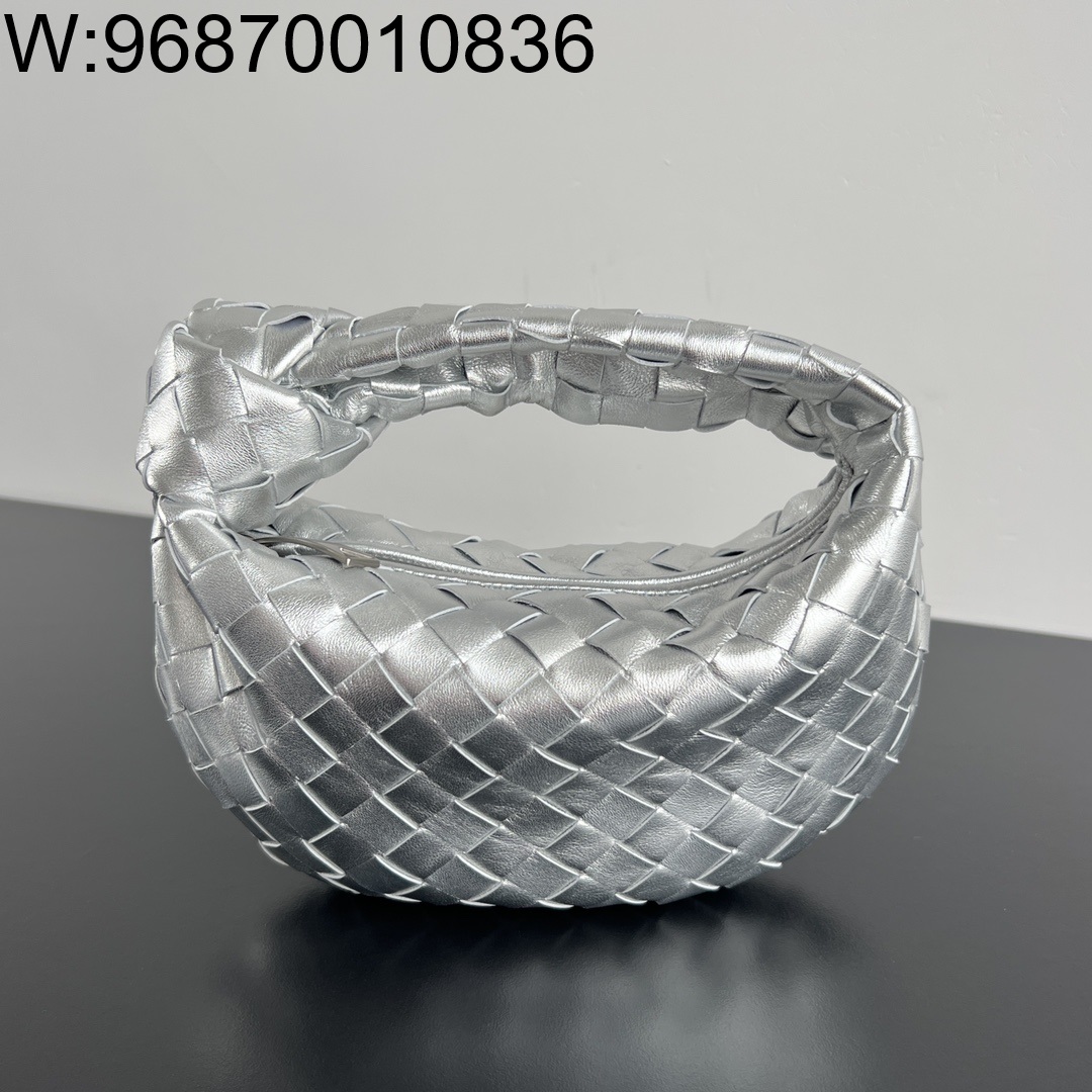 징 팩토리 보테가베네타 미니 조디 651876 23*28*8cm 실버