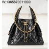 [JD] 샤넬 25 스몰 핸드백 그레인드 카프스킨 골드 메탈 블랙 30*26*14cm 
