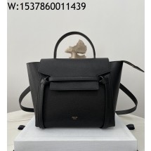 black frame 공장 셀린느 그레인드 카프스킨 마이크로 벨트백 블랙 24*20*13cm 189153 