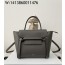 black frame 공장 셀린느 그레인드 카프스킨 마이크로 벨트백 다크 그레이 20*20*10cm 189003