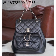 [JD] 샤넬 백팩 카프스킨 골드 메탈 블랙 듀마 24P 18*18*11cm 