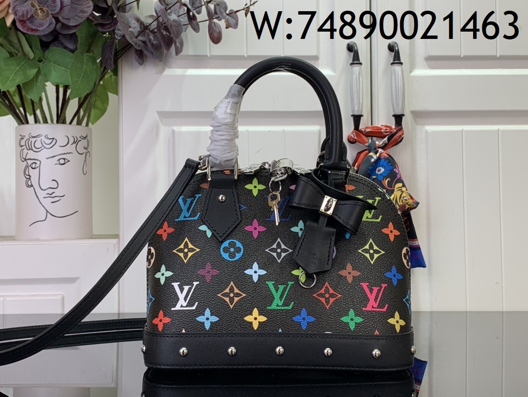[88factory] 루이비통 LV x TM 알마 BB M13078 23.5*17.5*11.5cm 블랙