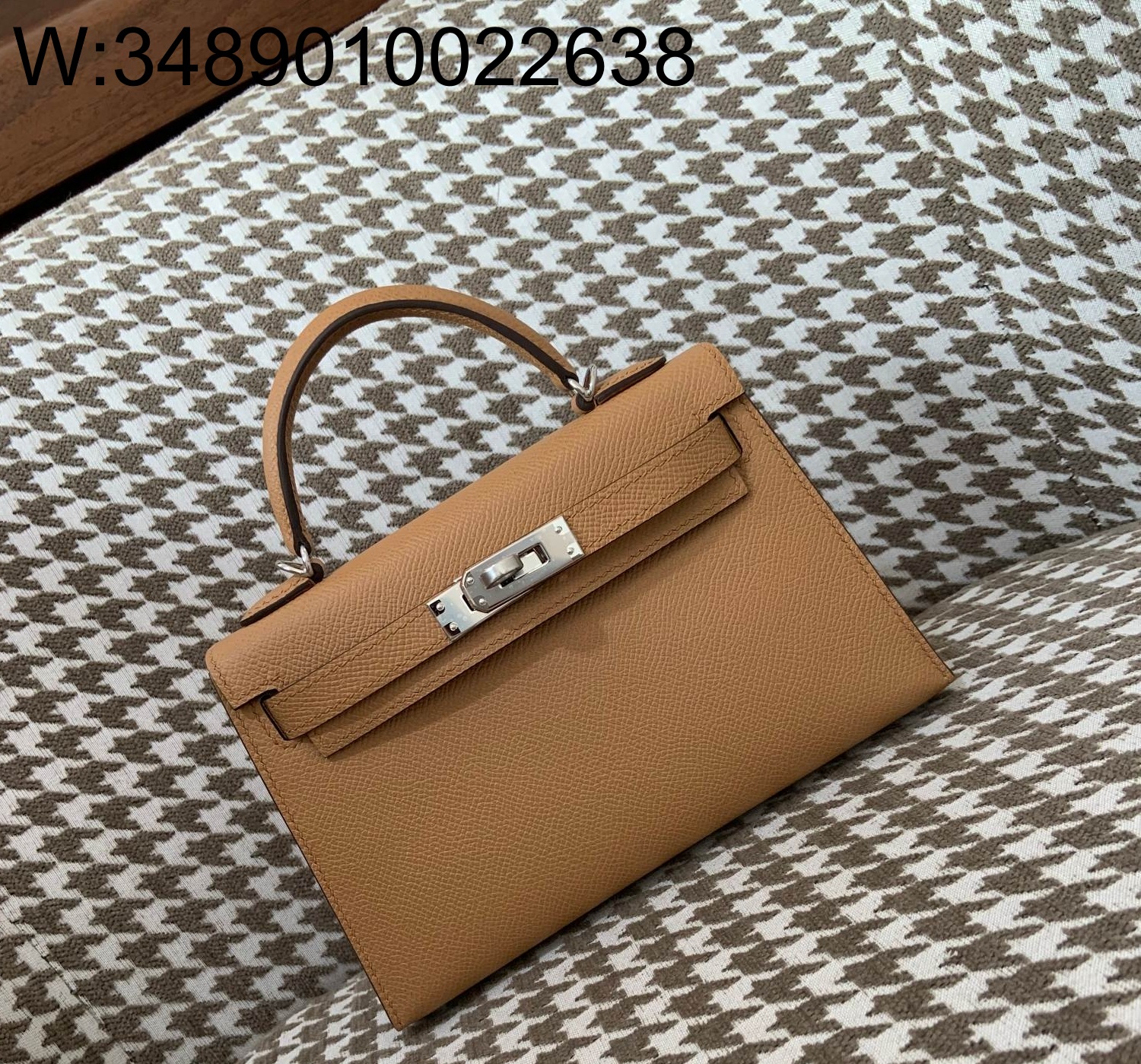 [장인의집] 에르메스 켈리 19 은장 브라운 epsom