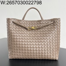 징 팩토리 보테가베네타 라지 안디아모 743575 45*22*34cm 라이트 커피