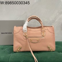 [dxg] 발렌시아가 르 시티 라지 백 38*24*16cm 누드 샤이니 골드 장식 