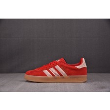 아디다스 가젤 인도어 스니커즈 (Women's) 红白 JI2756