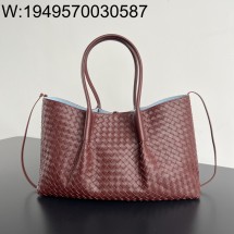 징 팩토리 보테가베네타 피나코테카 817166 23*43*14.5cm 미디엄 레드
