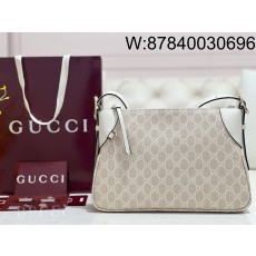 [JHL] 구찌 GG 엠블럼 숄더백 815216 31*21*8cm 화이트