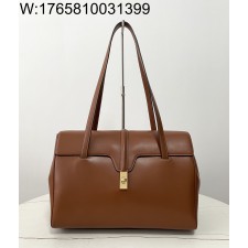black frame 공장 셀린느 라지 소프트 16 백 195543 38*26*18cm 브라운 