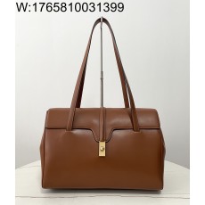 black frame 공장 셀린느 라지 소프트 16 백 195543 38*26*18cm 브라운 