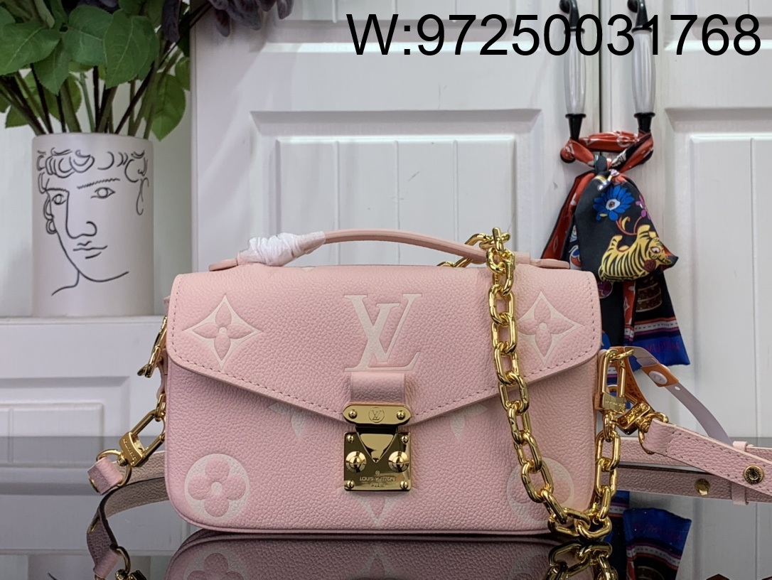 [88factory] 루이비통 포쉐트 메티스 이스트 웨스트 M46596 21.5*6*13.5cm 핑크