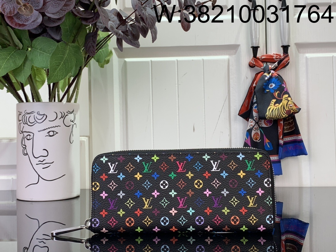 [88factory] 루이비통 LV X TM 클레멘스 장지갑 M13408 20*9*2cm 블랙