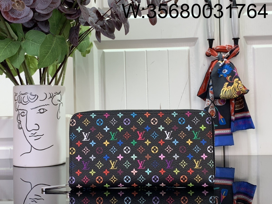 [88factory] 루이비통 LV X TM 클레멘스 월릿 장지갑 M13992 19.5*10.5*2.5cm 블랙