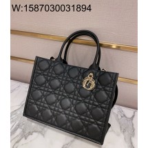 [엔젤] 디올 미디엄 디올 북 토트 매크로까나쥬 36.5*28*16.5cm 블랙 