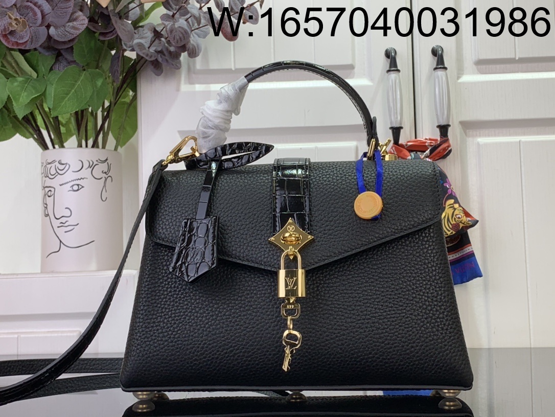 [88factory] 루이비통 로즈 데 벙 N84713 N84714 블랙 27*18*9cm