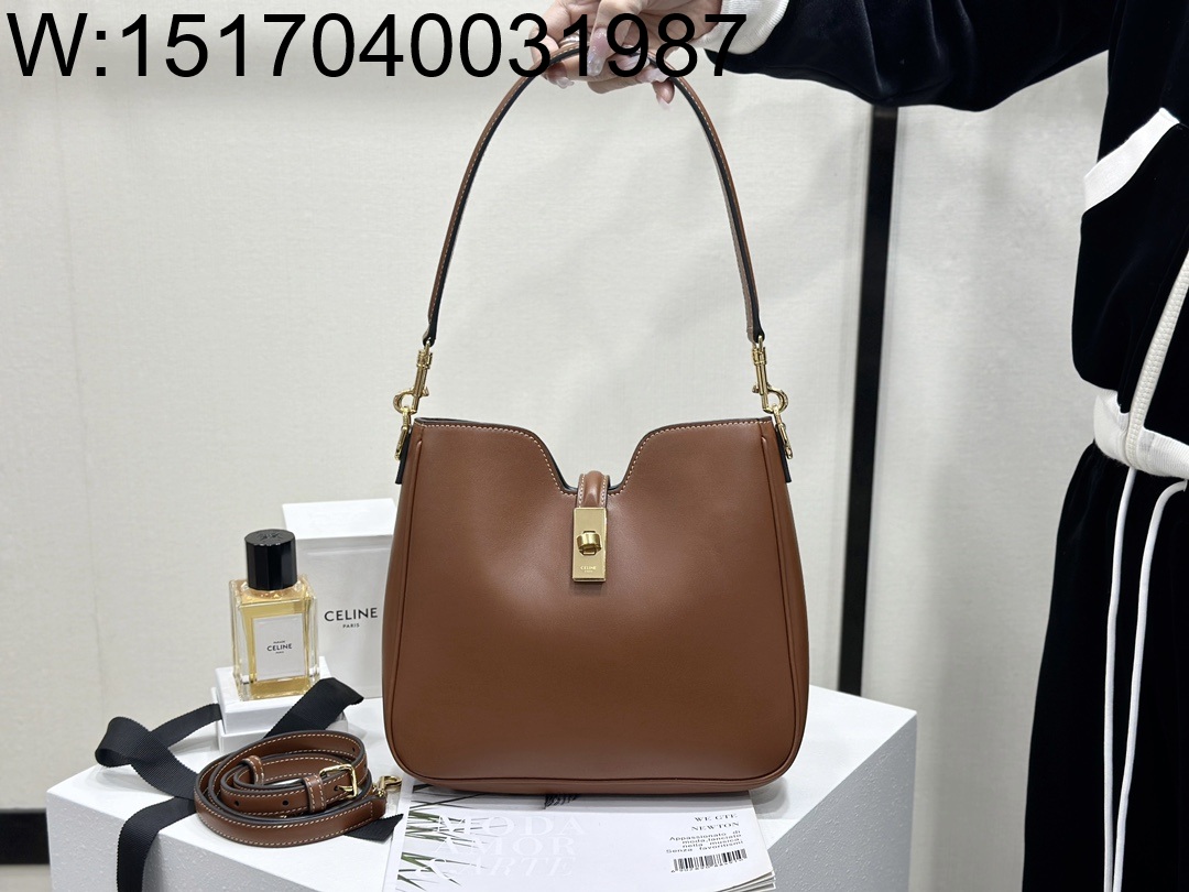 백경 셀린느 스몰 스프트 16 까미유 백 24.5*21.5*5cm 120693 브라운 