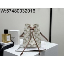백경 셀린느 마이크로 세일러 트리옹프 캔버스 10M742 13.5*17.5*11cm 화이트 스몰