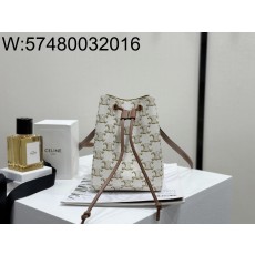백경 셀린느 마이크로 세일러 트리옹프 캔버스 10M742 13.5*17.5*11cm 화이트 스몰