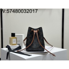 백경 셀린느 마이크로 세일러 트리옹프 캔버스 10M742 13.5*17.5*11cm 블랙 스몰