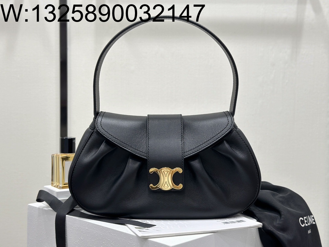 백경 셀린느 폴리 백 33*19*9cm 115633 미디엄 블랙