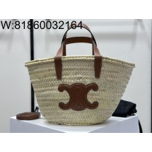 백경 셀린느 틴 클래식 파니에 라피아백 23*21*15cm 113832 미디엄