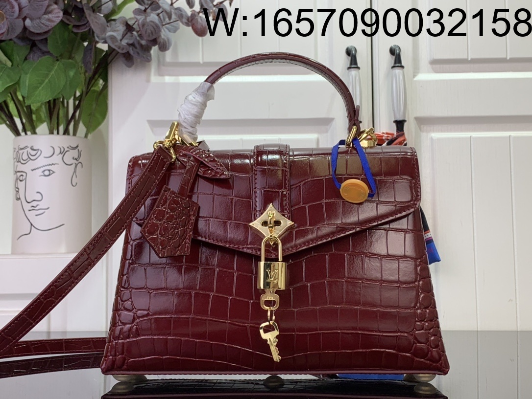 [88factory] 루이비통 로즈 데 벙 막어무늬 N84713 N84714 와인 27*18*9cm