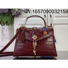 [88factory] 루이비통 로즈 데 벙 막어무늬 N84713 N84714 와인 27*18*9cm