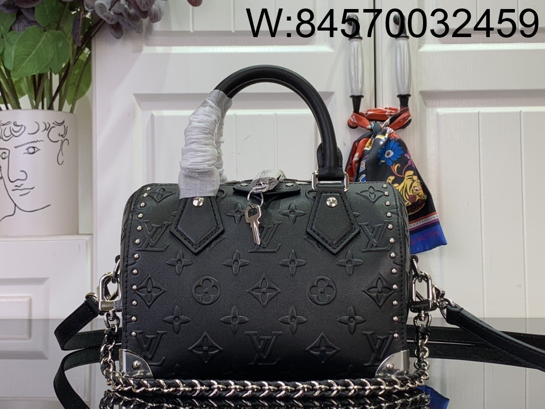 [88factory] 루이비통 스피디 트렁크 20 M14575 13.5*11*20.5cm 블랙