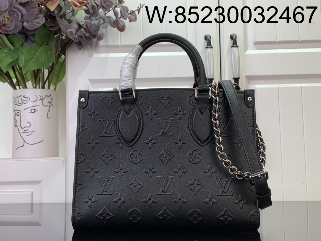 [88factory] 루이비통 온더고 스몰 M13576 19*11.5*25cm 블랙