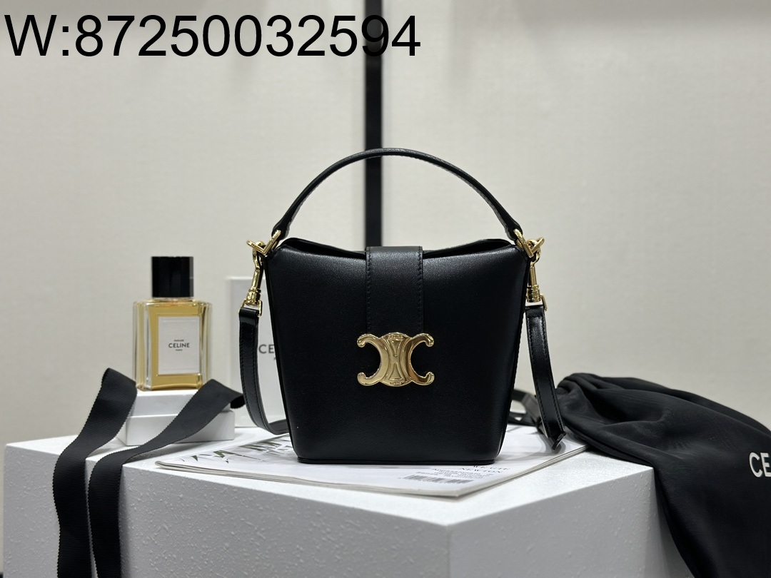 백경 셀린느 트리옹프 이너백 버킷백 13.5*12.5*5cm 10K943 블랙