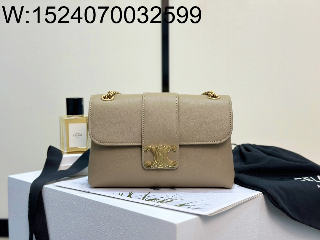 백경 셀린느 빈 빅투아르 백 23.5*14*8cm 116593 베이지 스몰 