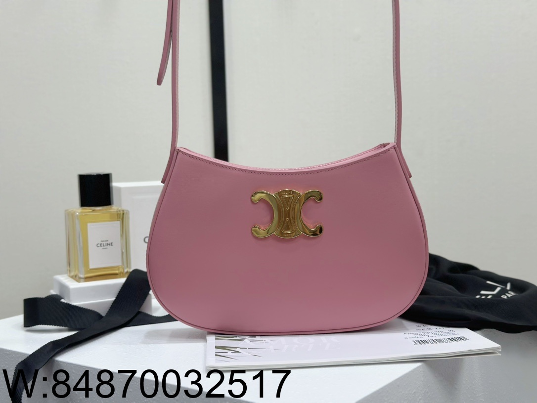 백경 셀린느 미디엄 틸리 백 22*13.5*4cm 핑크 115703 