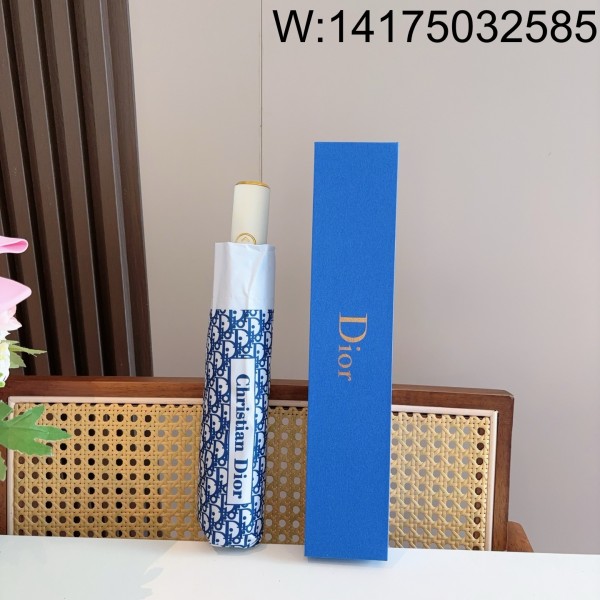 AGG 디올 오블리크 양산 우산 블루