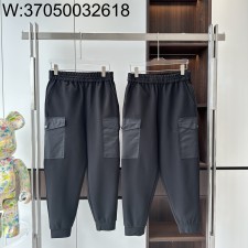 V공장 프라다 큰 포켓 이음 조거팬츠 블랙