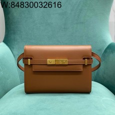 Pomegrante 생로랑 맨하탄 스몰 MANHATTAN 인 박스 675626 24*6.5*17cm 브라운 