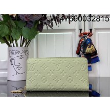 [88factory] 루이비통 LV x TM 슈즈 지퍼 장지갑 M13618 19.5*10.5*2.5cm 라이트 그린