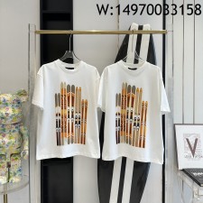 V공장 루이비통 스키 스노보드 반팔티 화이트