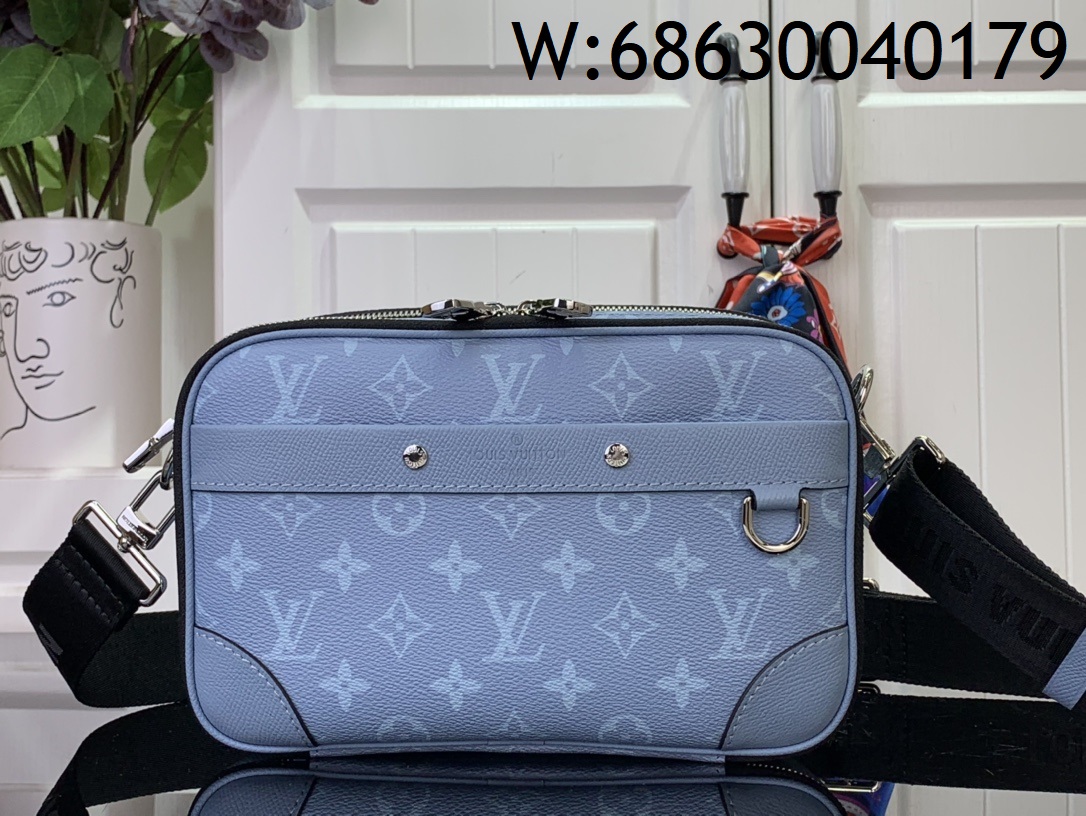[88factory] 루이비통 알파 메신저 M14073 16*8*24cm 블루