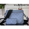 [88factory] 루이비통 트리오 메신저 M14069 18.5*7*25cm 블루